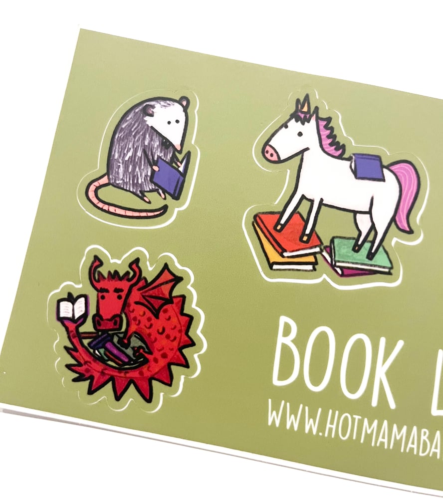 Image of Book Love Stickers