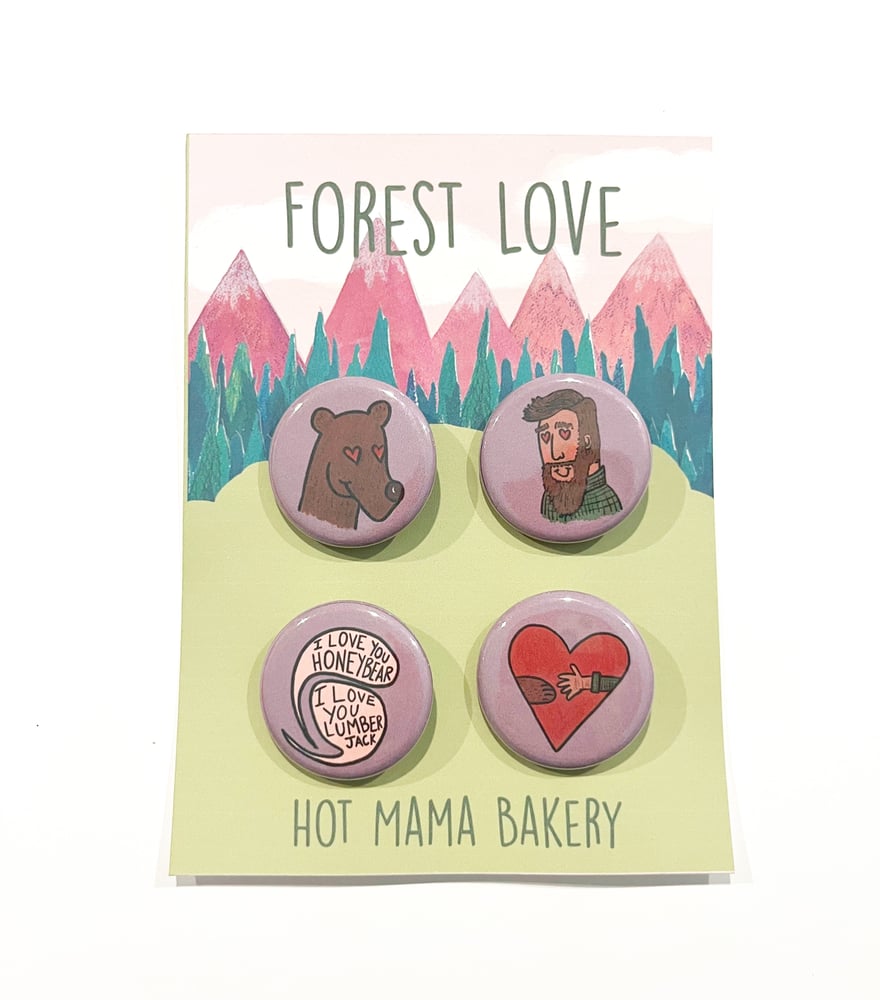 Image of Forest Love Buttons