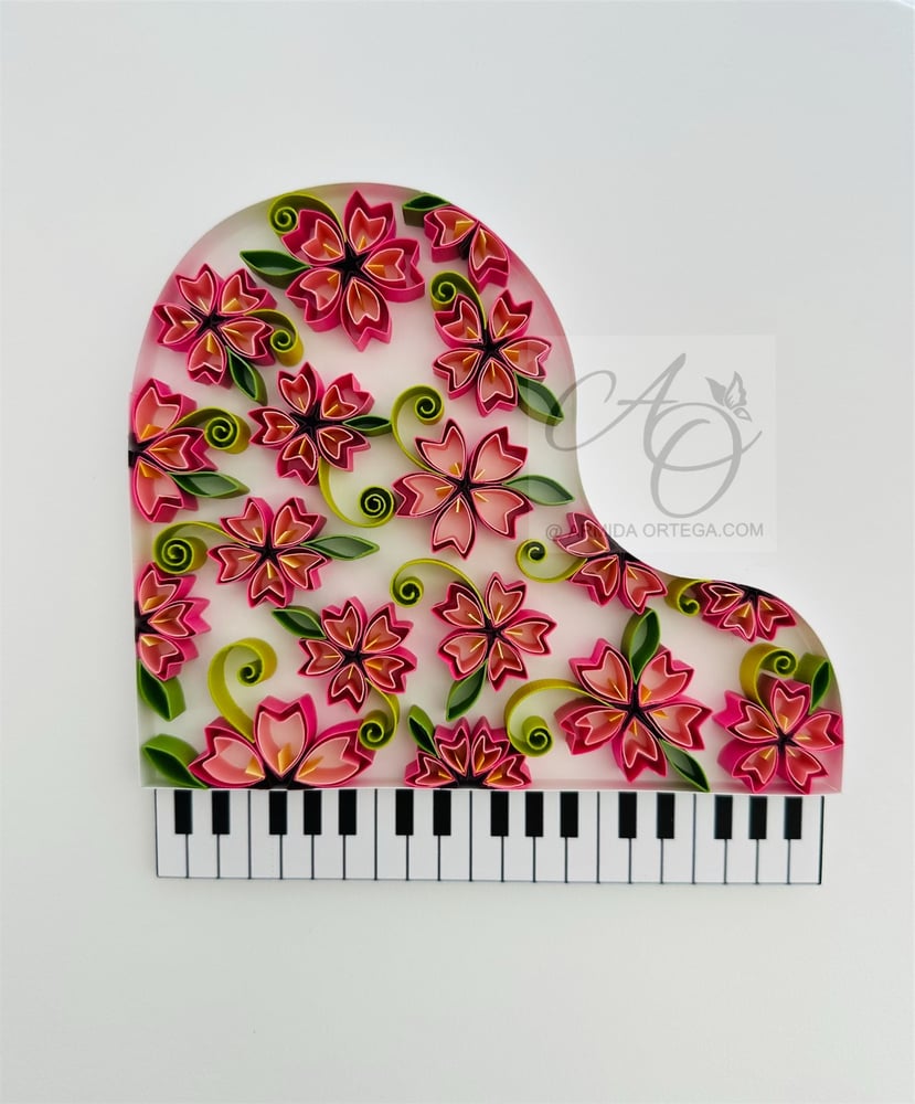 Image of THE CHERRY BLOSSOMS PIANO