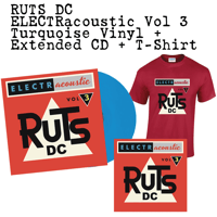 Ruts DC ELECTRacoustic Vol 3 Vinyl, Extended CD + T-shirt