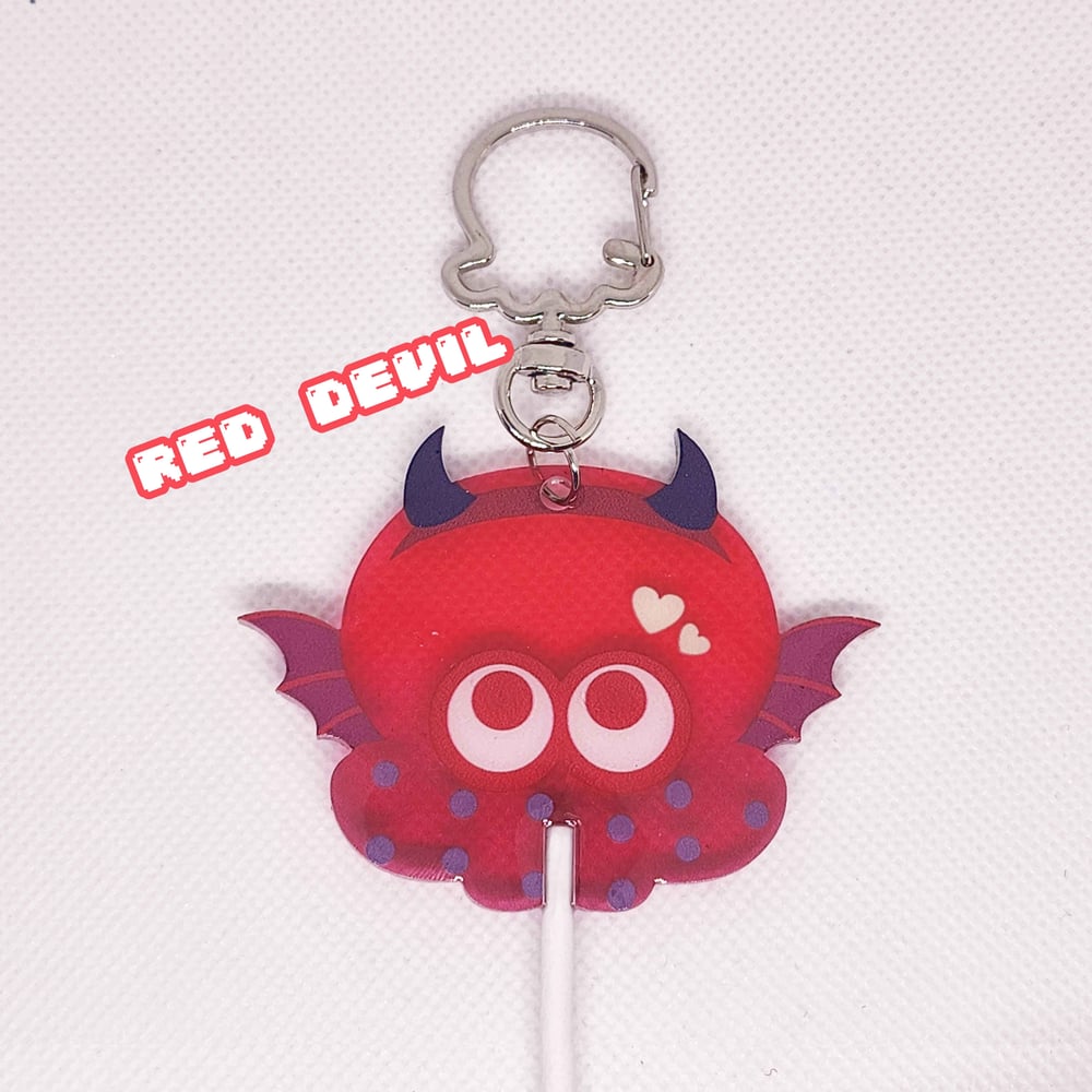 Image of Octo clear lollipop charm (Vol.2) - Splatoon 3