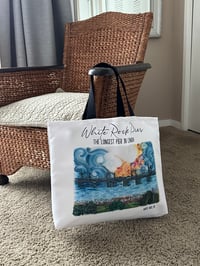 Image 2 of WHITE ROCK PIER LARGE TOTE BAG