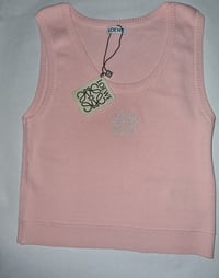 Image 3 of "L" knit cropped vest 