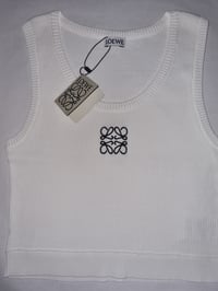 Image 8 of "L" knit cropped vest 