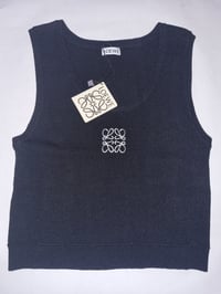 Image 7 of "L" knit cropped vest 