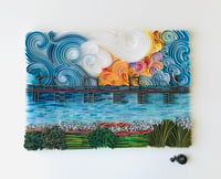 Image 5 of WHITE ROCK PIER LARGE TOTE BAG