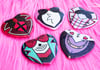 Hazbin Husband Holo Chest Badges