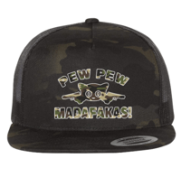Image 2 of Pew Pew Madafakas Black Camo