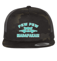 Image 3 of Pew Pew Madafakas Black Camo