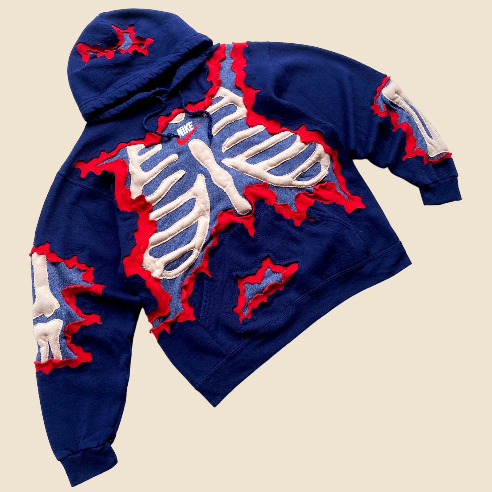 Nike skull hoodie sale