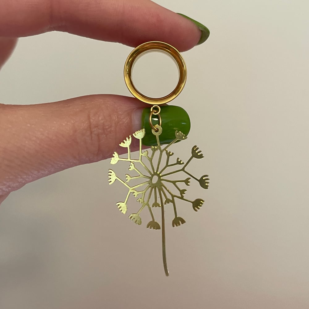 Image of Dandelion Tunnel Dangles (sizes 2g-2")