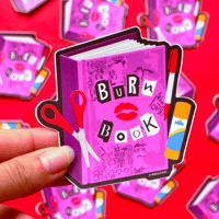 Image 1 of Burn Book - Sticker Waterproof