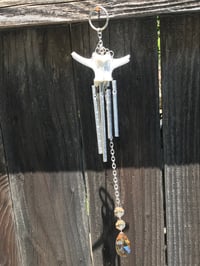 Image 3 of Deer Vertebrae Wind Chime Suncatcher