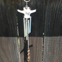 Image 1 of Deer Vertebrae Wind Chime Suncatcher