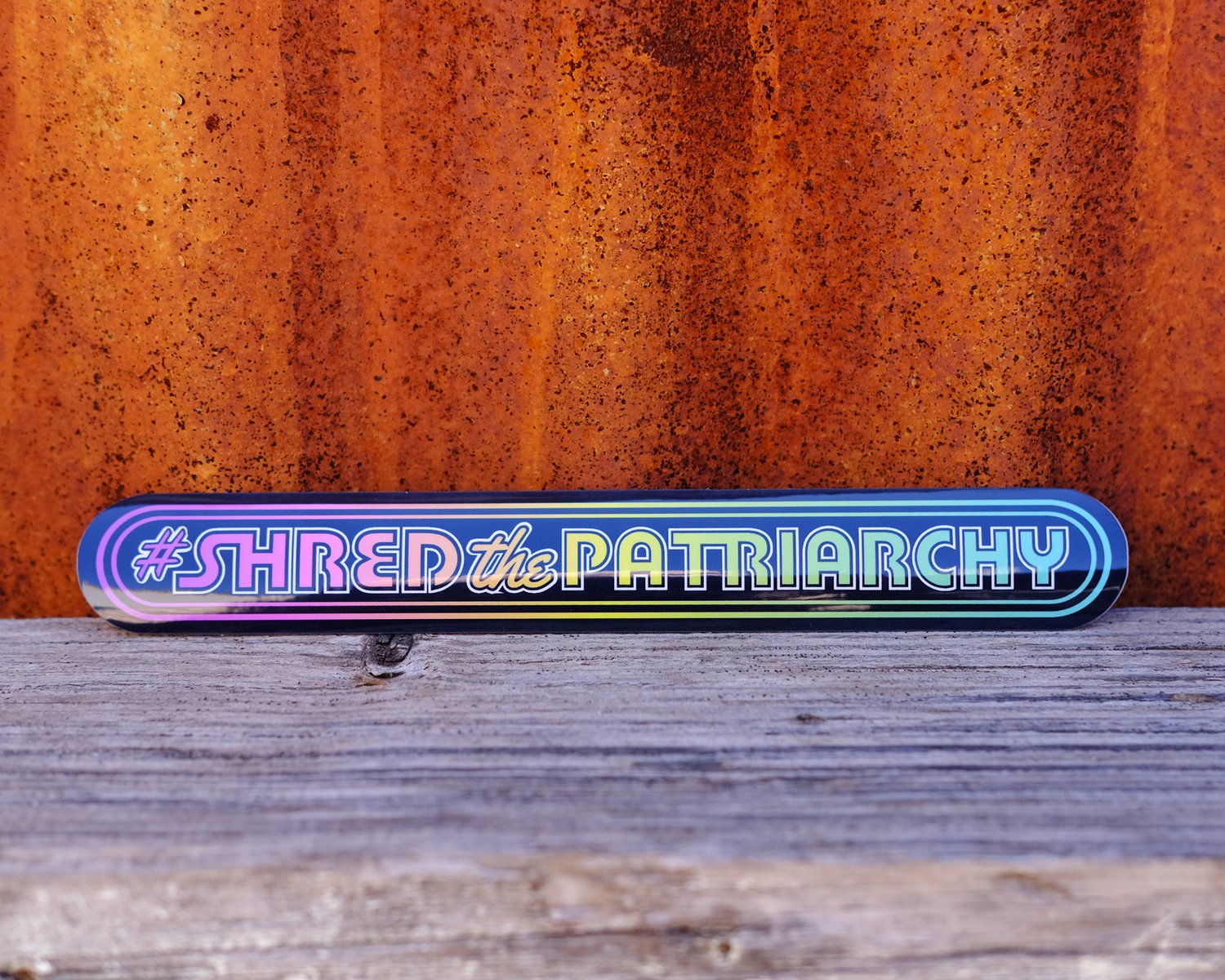 Image of #Shredthepatriarchy Sticker