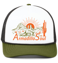 Armadillo Soul foam trucker