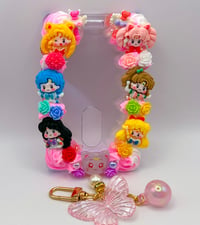 Image 2 of Sailor Scouts Decoden Photocard/Badge Holder