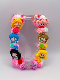 Image 3 of Sailor Scouts Decoden Photocard/Badge Holder