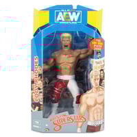 Image 1 of AEW Unmatched Cody Rhodes (Red Pants) Action Figure (LJN Style - Series 1)