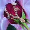 Virgencita Roses Charm Bracelet