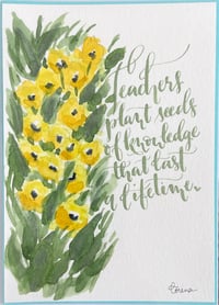 Teachers 4- cards