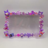 Image 1 of 4”x6” Kuromi/Sanrio Magnetic Photo Frame