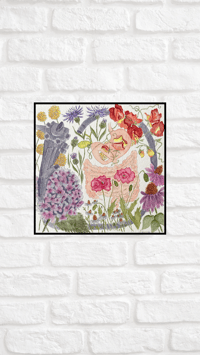 Image 7 of Endoscopy floral watercolour-Poster print