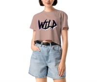 Image 4 of WILD Violet Night Crop T