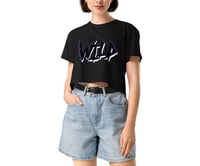 Image 2 of WILD Violet Night Crop T