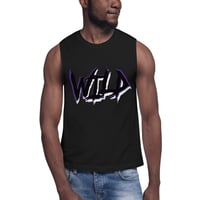 Image 1 of WILD Violet Night Muscle Tank