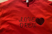 Image 2 of Love Drew | Red Shirt