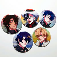 Image 2 of (PRE-ORDER) Honkai Star Rail Holographic Buttons