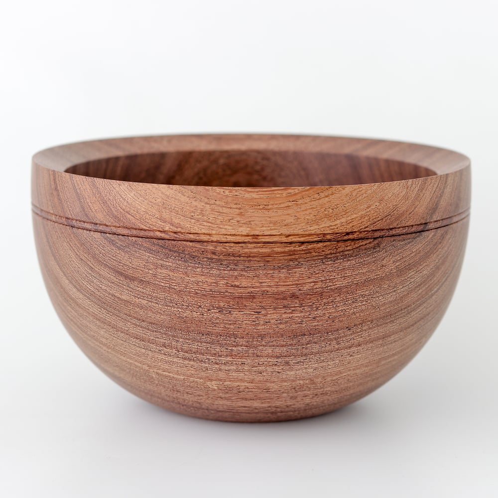 Image of Mesquite Bowl with Small Bead