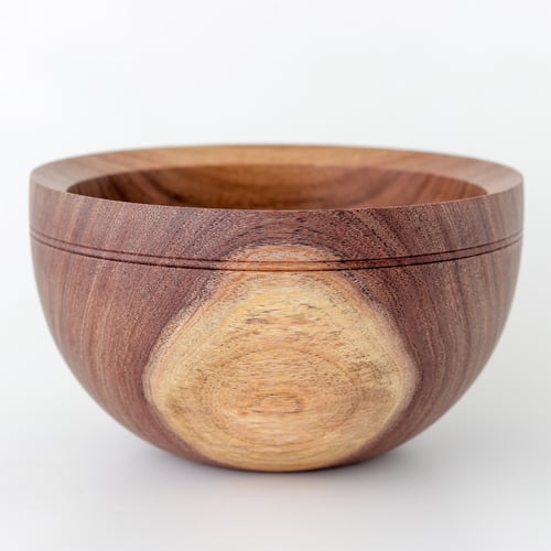 Image of Mesquite Bowl with Small Bead