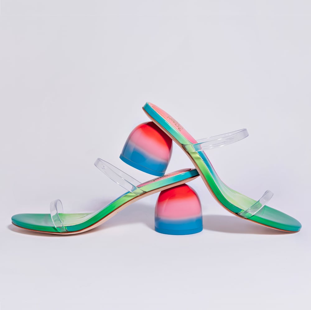 Image of Larroudé x Gabriela Noelle: Dew Drop Mule