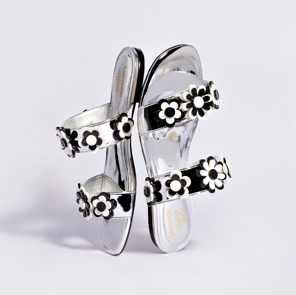 Image of Larroudé x Gabriela Noelle: Blossom Flat Memphis