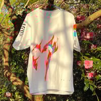 Flaming Heart t-shirt 01