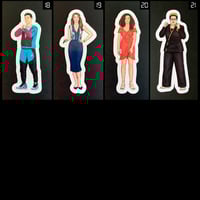 Image 3 of (21) Dojo Wars Character Stickers • Kiss Cut • 3 Sizes