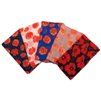 Scarf | RSL NSW Auxilaries | poppy