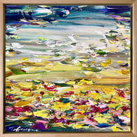 Image 6 of Sun-kissed fields - 33x33cm, FRAMED