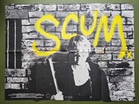 Image 1 of Original Scum Vintage UK Quad Cinema Poster