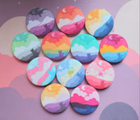 Image 2 of Subtle Sky Pride Button Pins