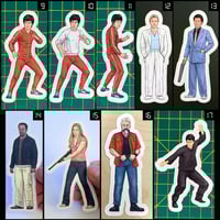 Image 2 of (17) Small Screen Character Stickers • Kiss Cut • 3 Sizes