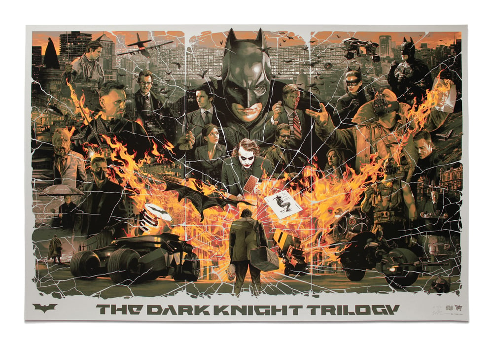 Image of Dark Knight Trilogy Purging Fire Variant
