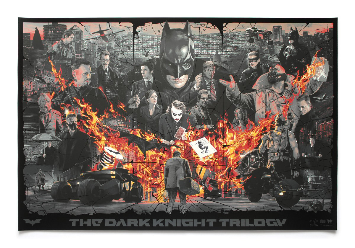 Image of The Dark Knight Trilogy Darkest Night Variant