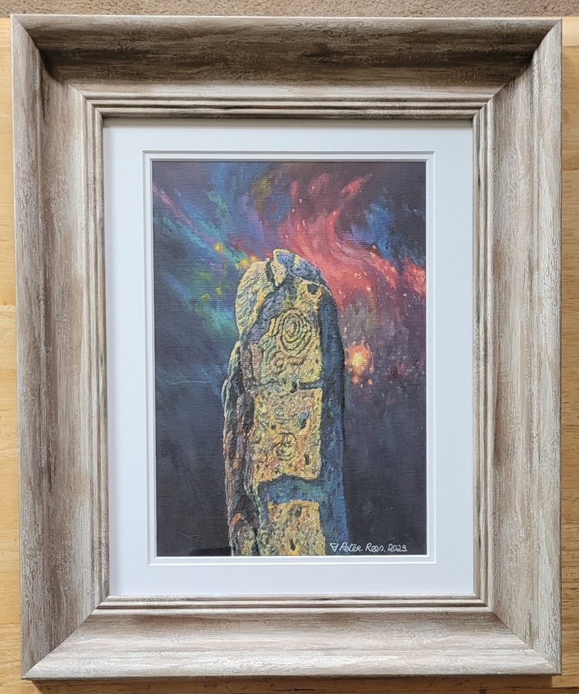 Image of  Cloch Ár Sinsear Original framed painting 