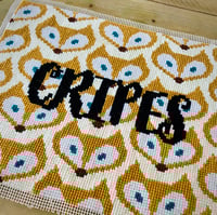 Image 2 of Cripes needlepoint kit 