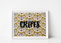 Image 1 of Cripes needlepoint kit 