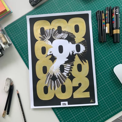 Image of Golden Poster 000 000 000 002