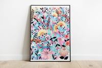 Image 1 of Champ de fleurs - Illustration 50/65cm